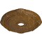 Ekena Millwork Heaton Medallion (Canopies up to 6 1/2"), 27 1/2"OD x 3 7/8"ID x 2 1/4"P, Smokey Topaz Crackle CM27HESTC - alternate 3